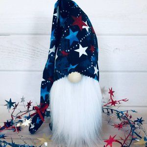 Gnome ~ 4th of July ~ Red White & Blue ~ Decor